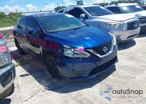 2016 Nissan Sentra Sv из США, поврежденный, VIN 3N1AB7AP3GY210288